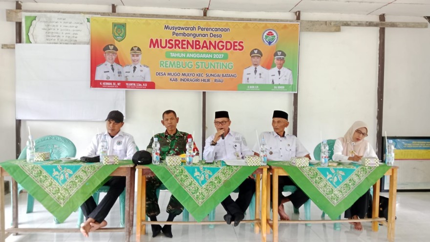 MUSRENBANG DESA TAHUN 2027 DESA MUGO MULYO